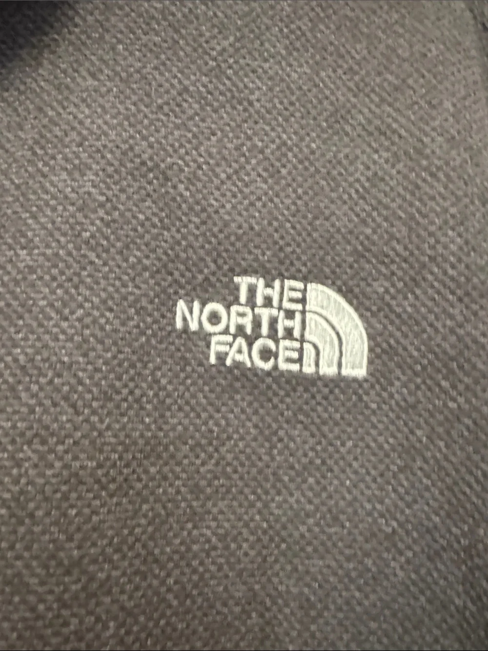 The North Face Charcol gray  Quarter-Zip Fleece Pullover